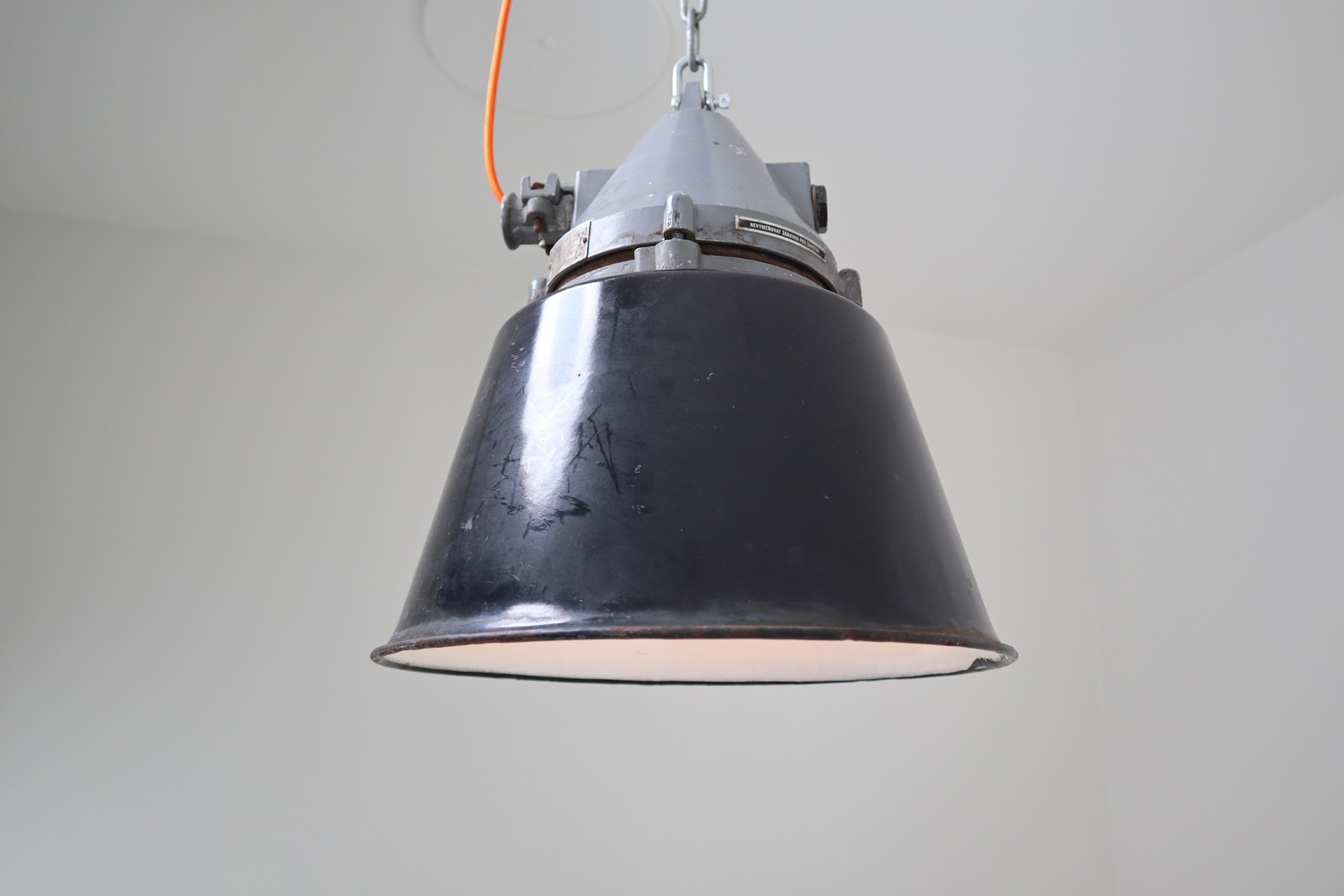 enamel factory lights