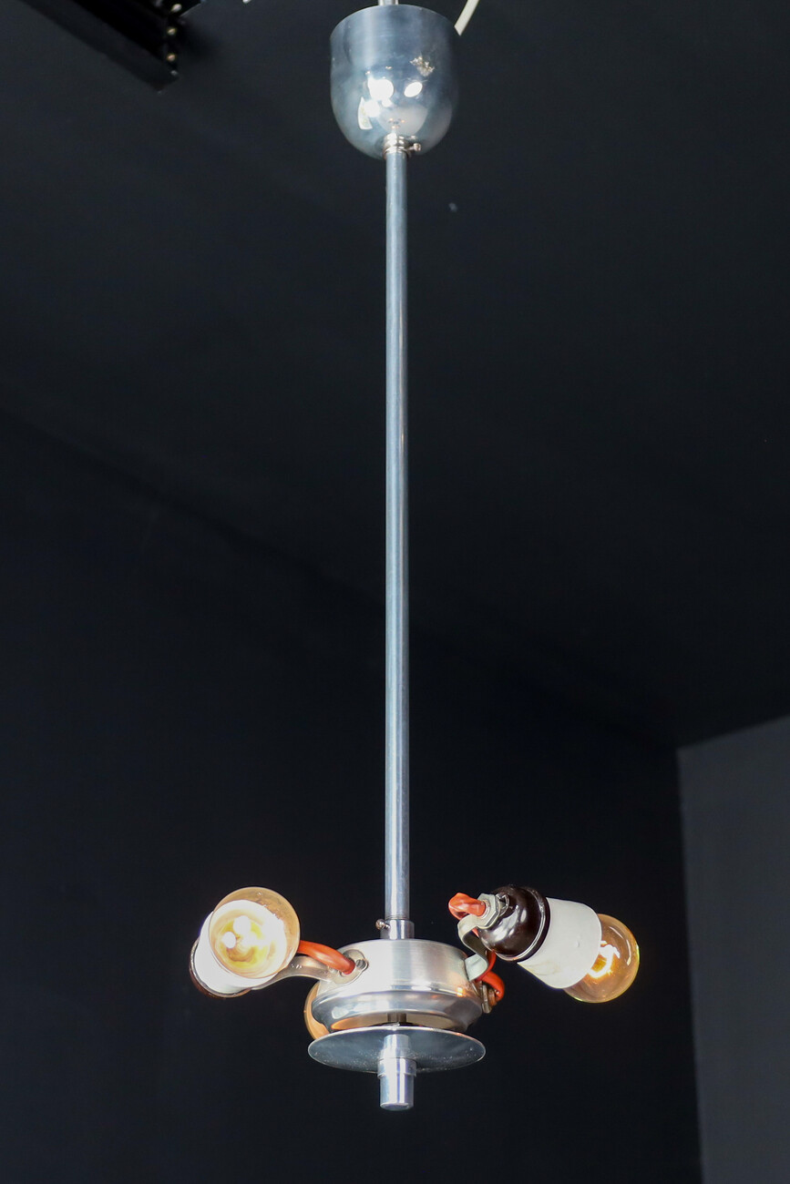 Mid century modern Glass Hanging Pendant or Wall Light Brussels World Expo 1958 (no:2) Mid-20th century