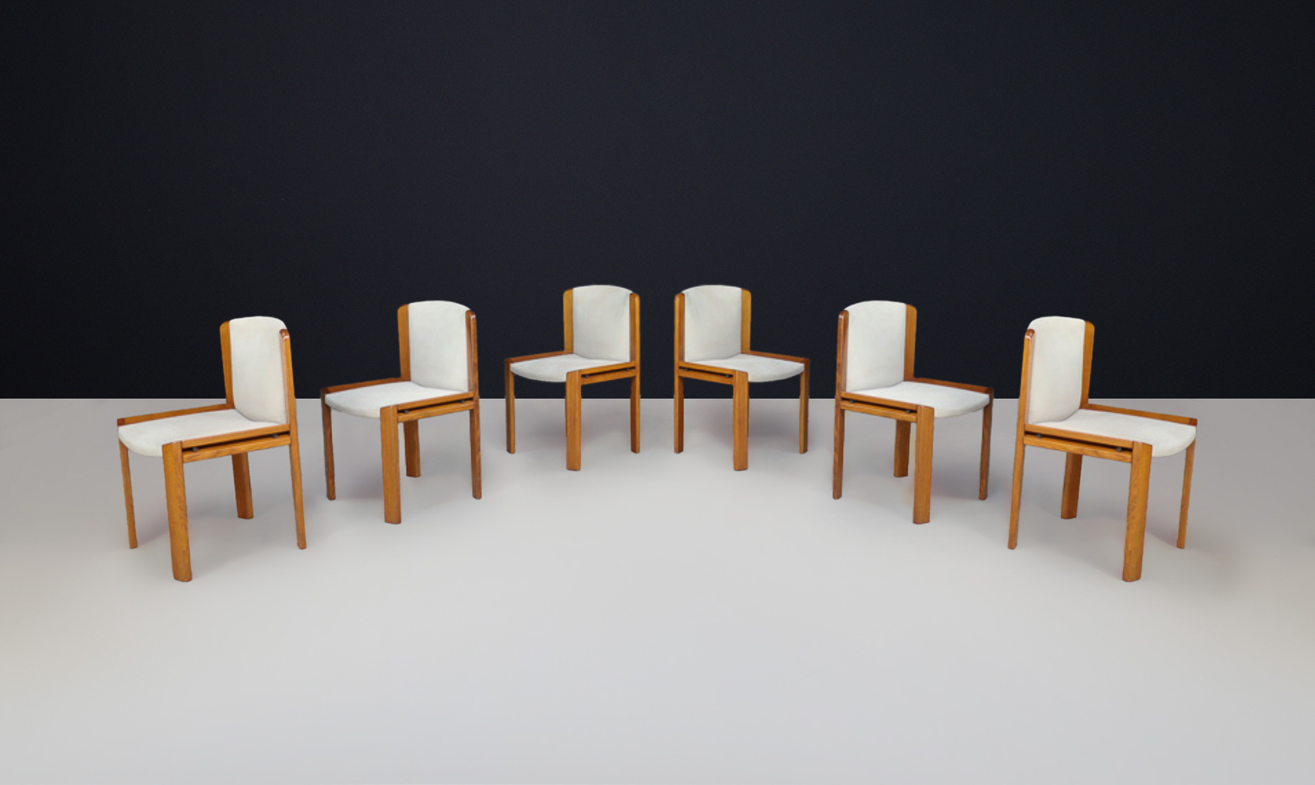 Mid century modern Joe Colombo 'Model 300' Dining room Chairs for Pozzi, Italy 1970 Mid-20th century