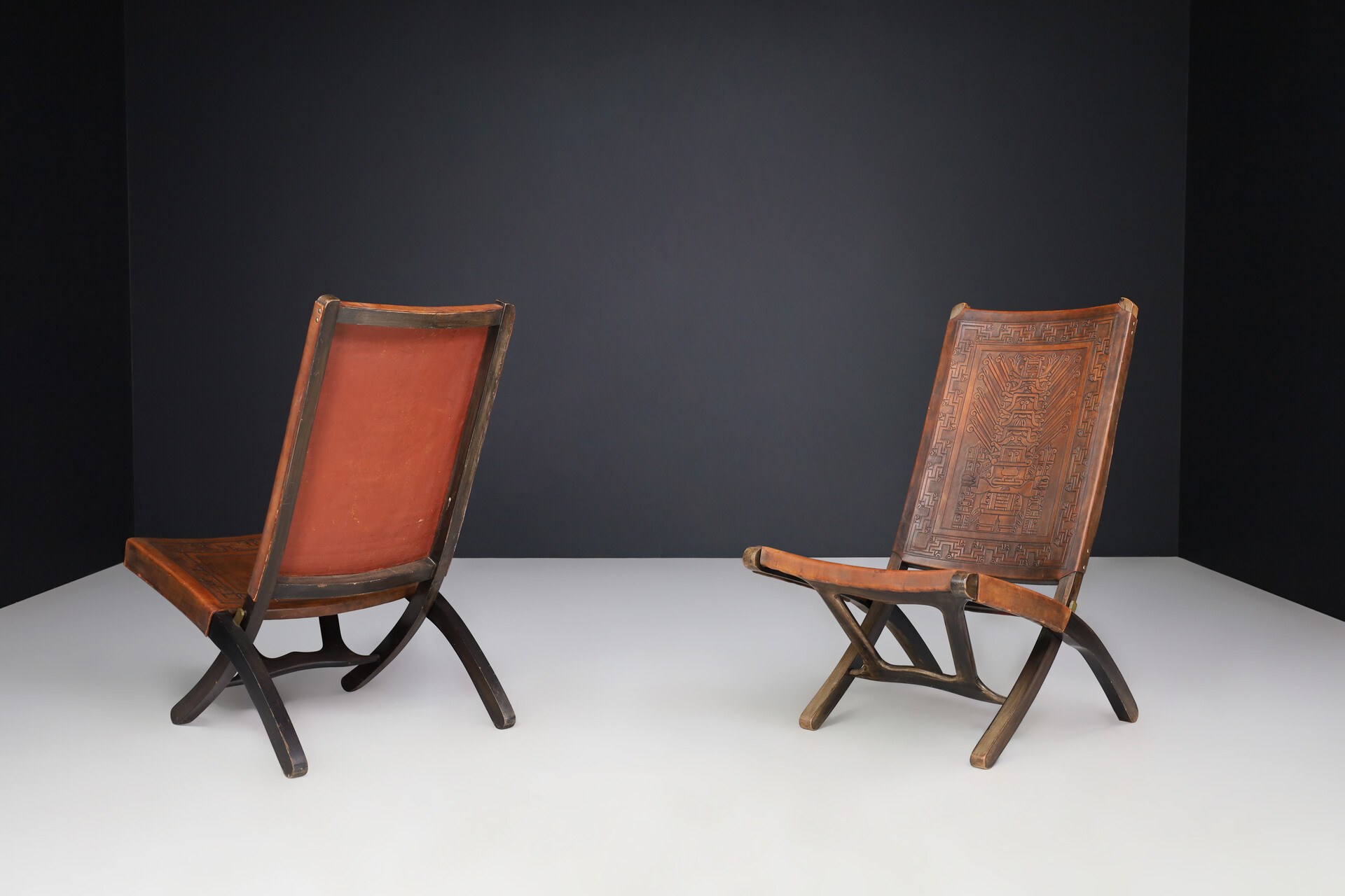 Mid century deals modern folding chairs