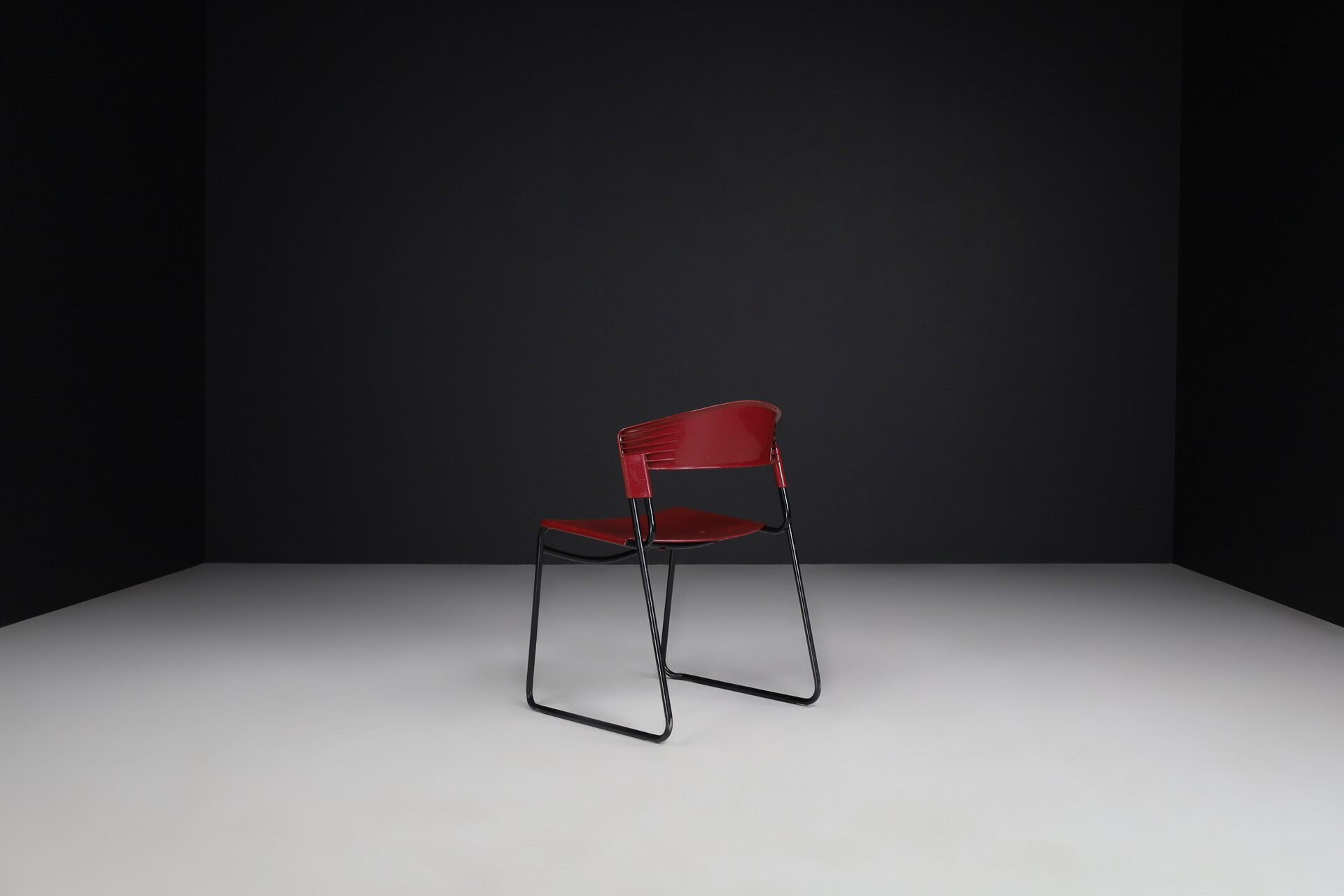 Modern Stackable Paolo Favaretto & Airborne Assisa Chairs ,Italy