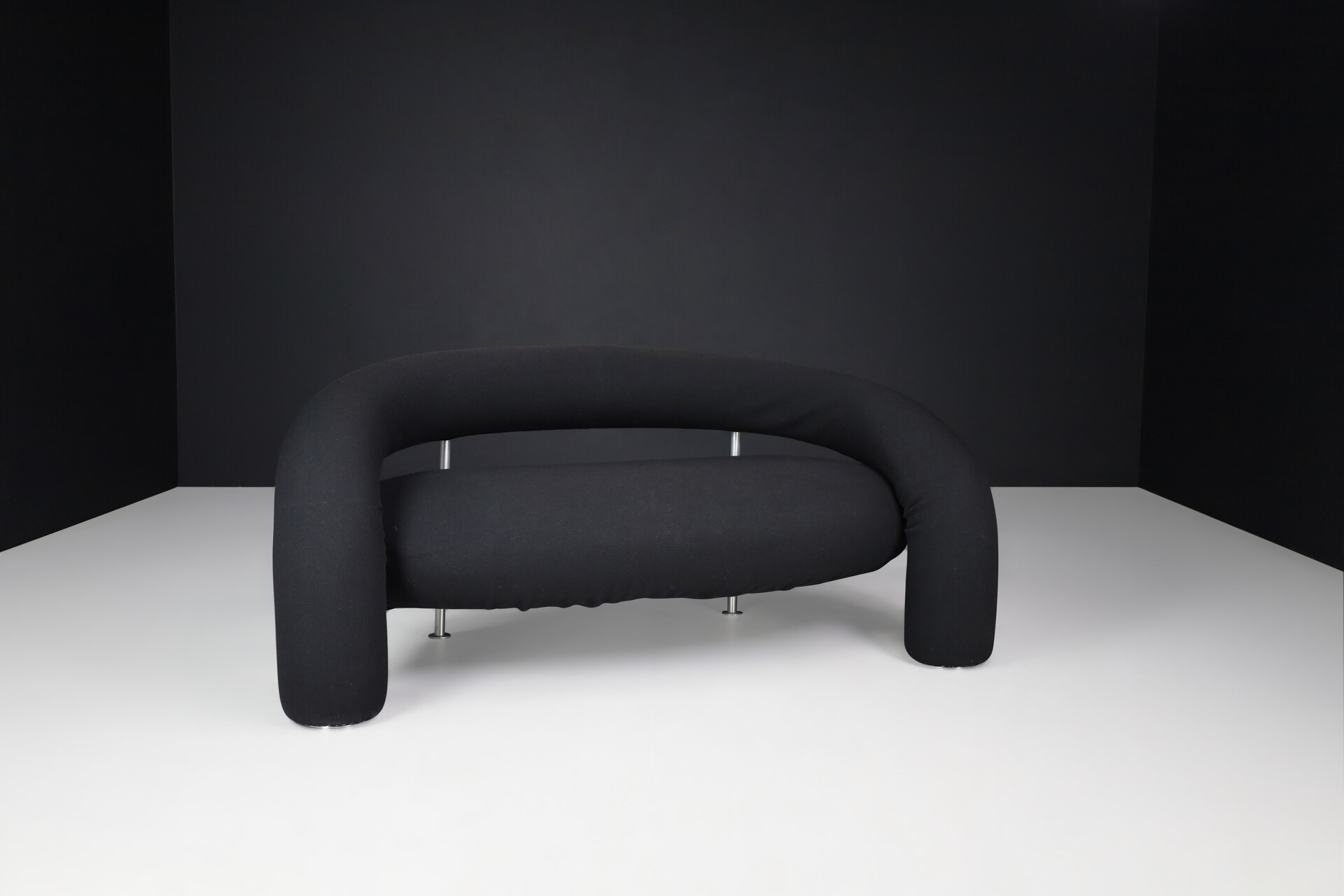 Post modern Anna and Carlo Bartoli for Rossi di Albizzate 'Tube' Sofa. Late-20th century