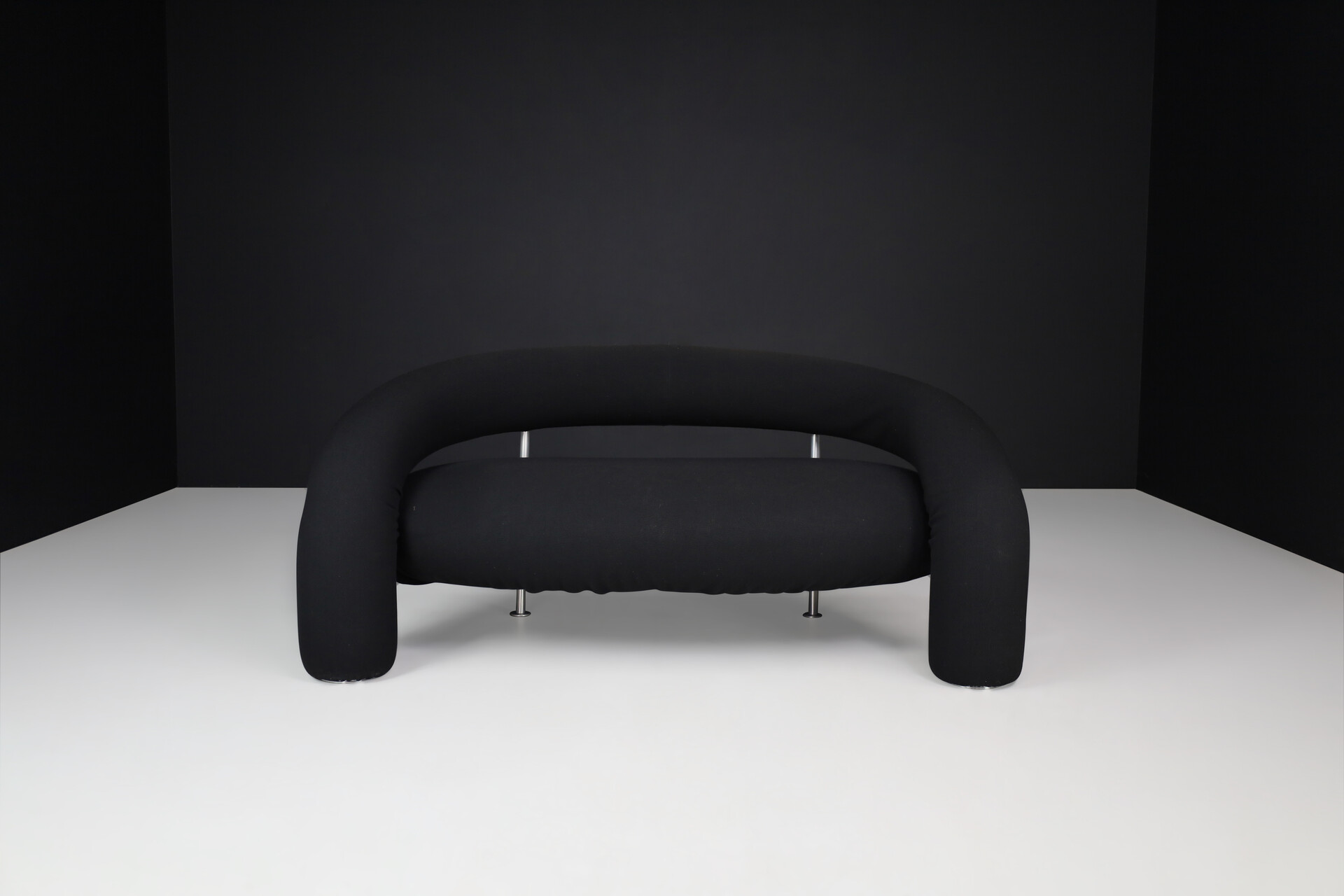 Post modern Anna and Carlo Bartoli for Rossi di Albizzate 'Tube' Sofa. Late-20th century