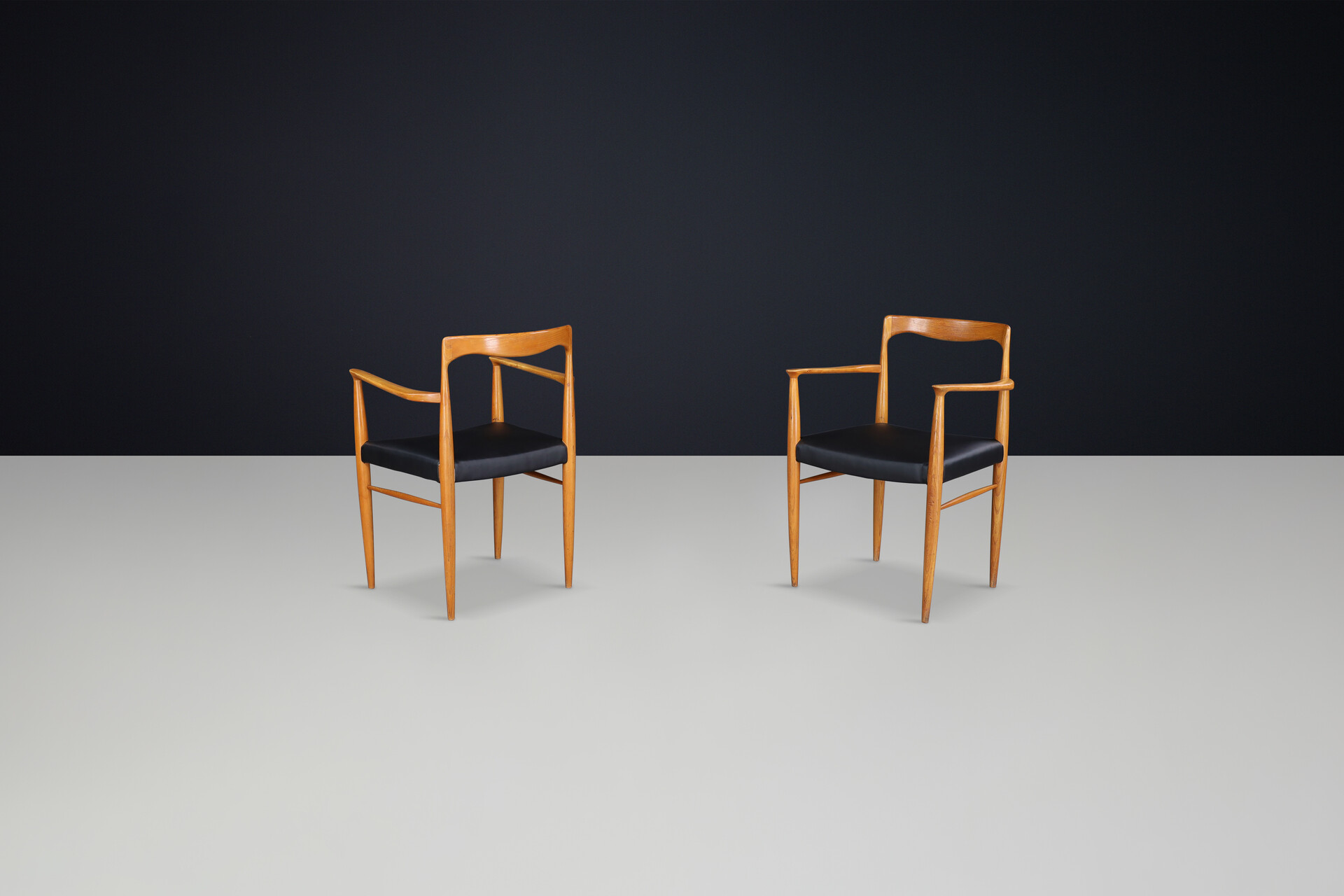 Scandinavian modern Dining room chairs by Sedláček & Vyčítal, Czechoslovakia, 1970s Late-20th century