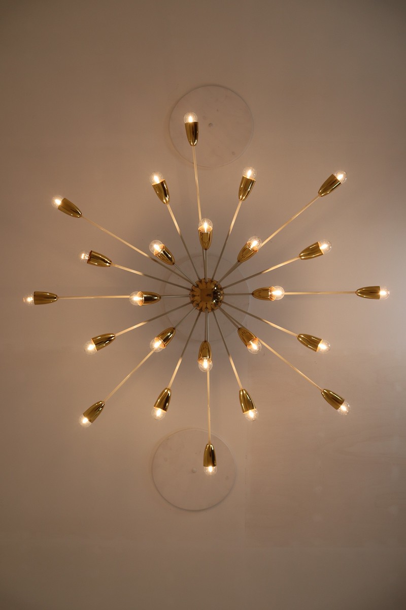 sputnik lantern chandelier