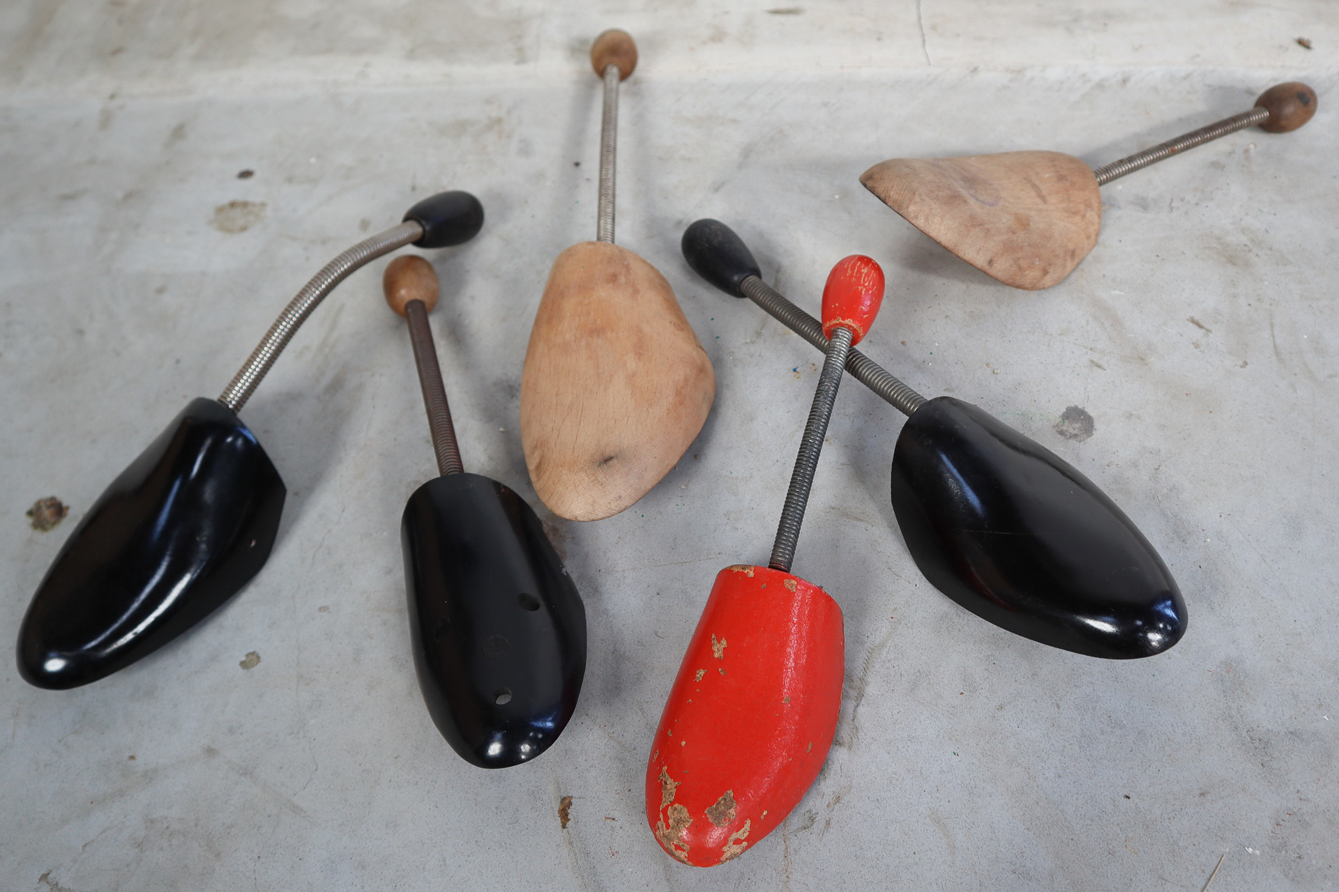 Antique wooden store shoe stretcher